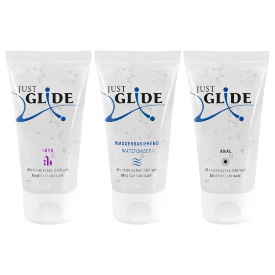 Just Glide Lubricant Set (3x50ml)