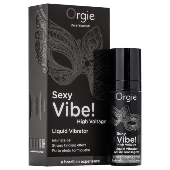 Orgie Sexy Vibe High Voltage - Unisex Liquid Vibrator (15ml)