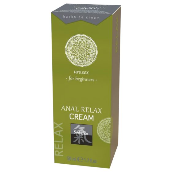 HOT Shiatsu Anal Relax - Soothing Anal Lubricant Cream (50ml)