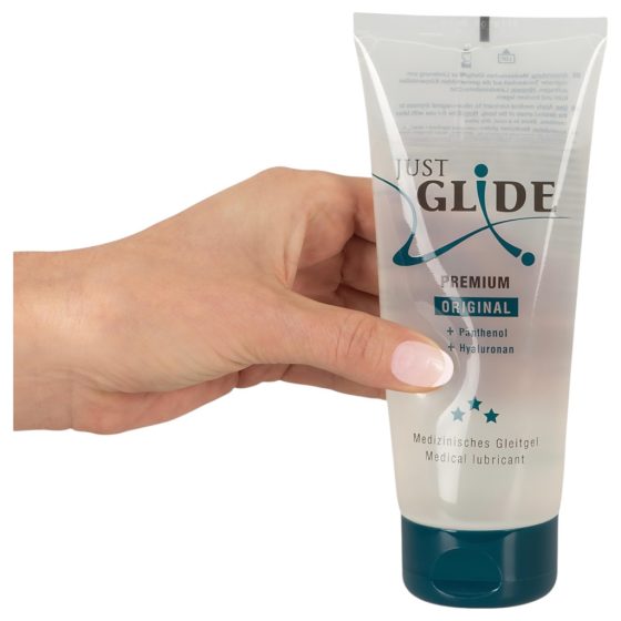 Just Glide Premium Original - Vegan, Water-Based Lubricant (200ml)