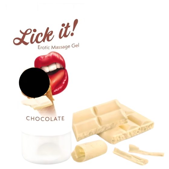 Lick it! - 2in1 Edible Lubricant - White Chocolate (50ml)