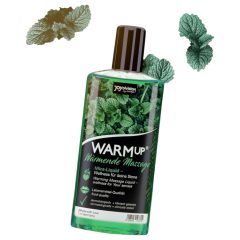 JoyDivision WARMup - Warming Massage Oil - Mint (150ml)