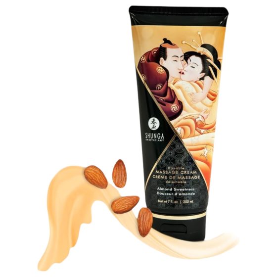 Shunga - Sweet Almond Massage Cream (200ml)