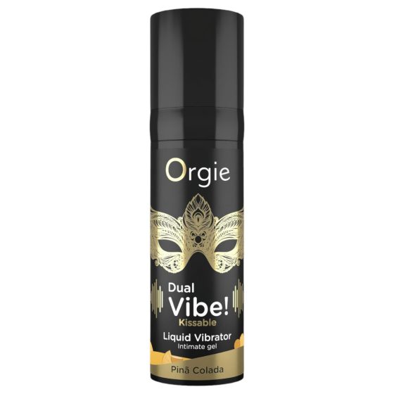 Orgie Dual Vibe! - Liquid Vibrator - Pina Colada (15ml)