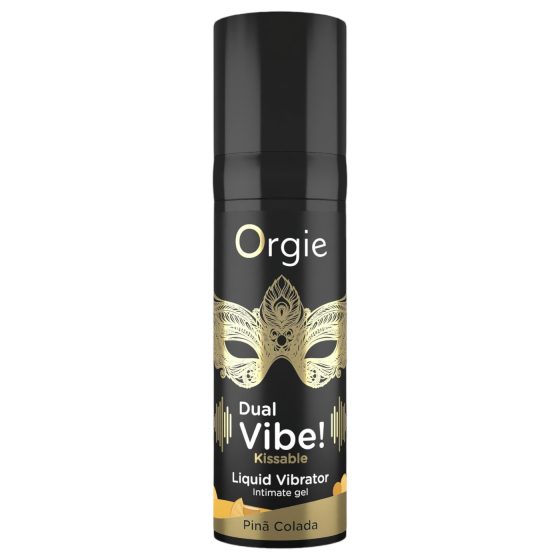 Orgie Dual Vibe! - Liquid Vibrator - Piña Colada (15ml)