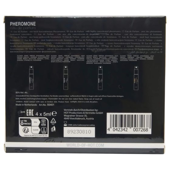 HOT LMTD Men's Perfume Set (4x5ml)