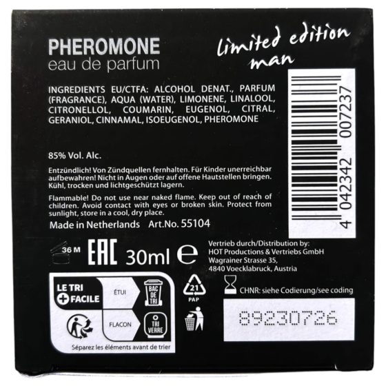 HOT Dubai - Pheromone Perfume for Men (30ml)