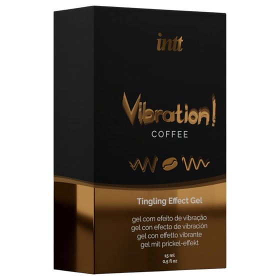 Intt Vibration! - Liquid Vibrator - Coffee (15ml)