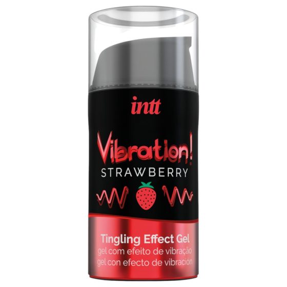 Intt Vibration! - Liquid Vibrator - Strawberry (15ml)