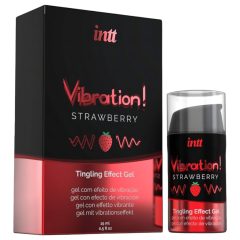 Intt Vibration! - Liquid Vibrator - Strawberry (15ml)