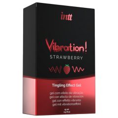 Intt Vibration! - Liquid Vibrator - Strawberry (15ml)