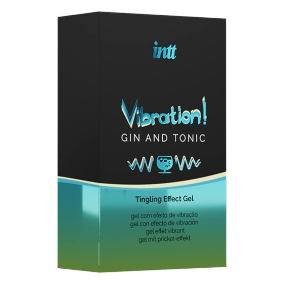 Intt Vibration! - Liquid Vibrator - Gin Tonic (15ml)