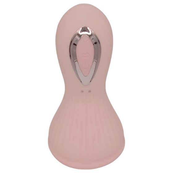 Lonely - Rechargeable, Waterproof Suction-Licking Breast Vibrator (Pink)