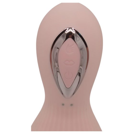 Lonely - Rechargeable, Waterproof Sucking and Licking Breast Vibrator (Pink)