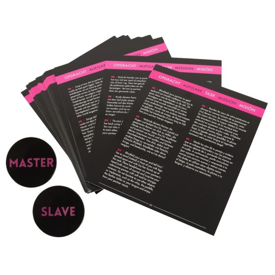 Master & Slave - Bondage Play Set (Brown-Black)