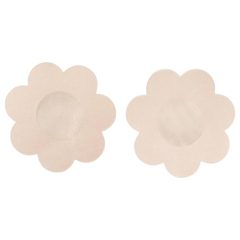 Cottelli Flower Nipple Patches - Nude (12 pcs)