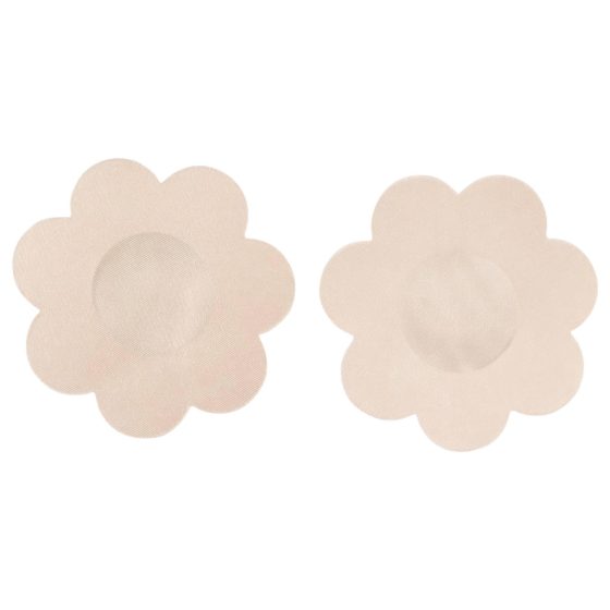 Cottelli Flower Nipple Patches - Nude (12 pcs)