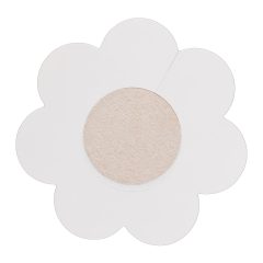 Cottelli Flower Nipple Patches - Nude (12 pcs)