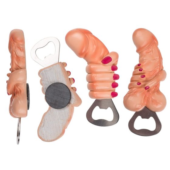 Penis gripped good - magnetic bottle opener (natural)