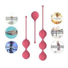 Cotoxo Belle - 3-Piece Kegel Ball Set (Red)