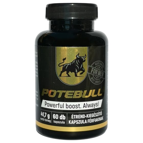 Potebull - Men's Dietary Supplement Capsules (60 pcs)