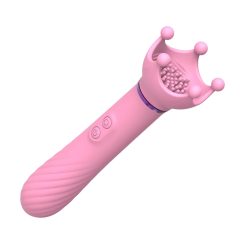 Sunfo - Rechargeable Rotating G-spot Vibrator (Pink)