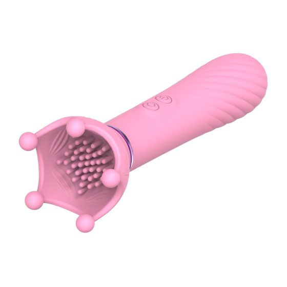 Sunfo - Rechargeable Rotating G-spot Vibrator (Pink)