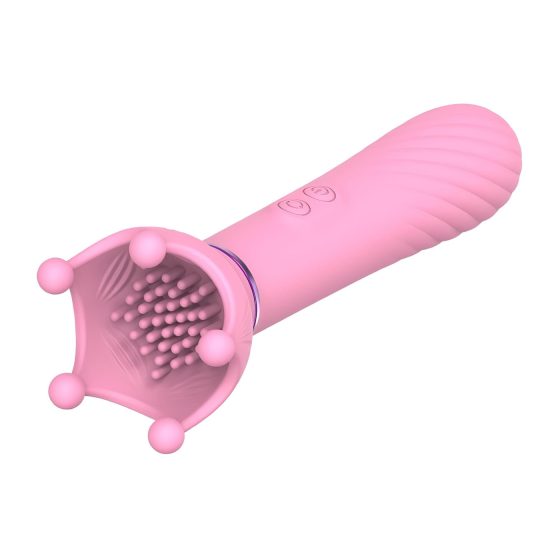 Sunfo - Nipple and G-Spot Vibrator (Pink)