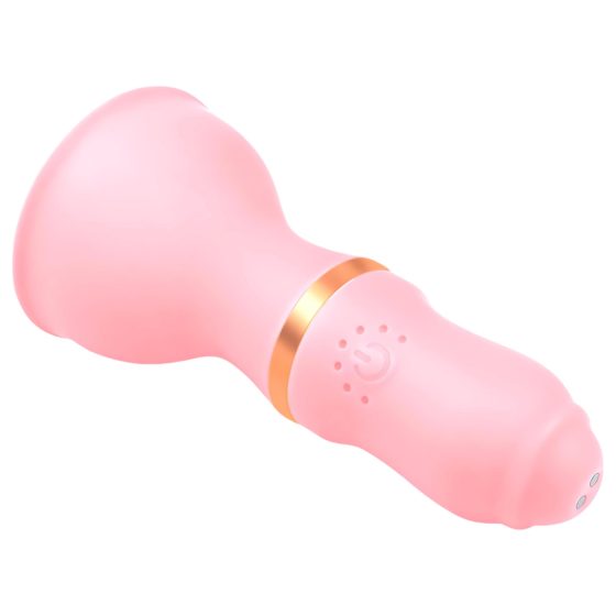 Sunfo - Rechargeable Vibrating Nipple Stimulator (Pink)