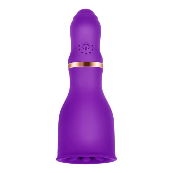 Sunfo - Battery Operated glans Vibrator (Purple)