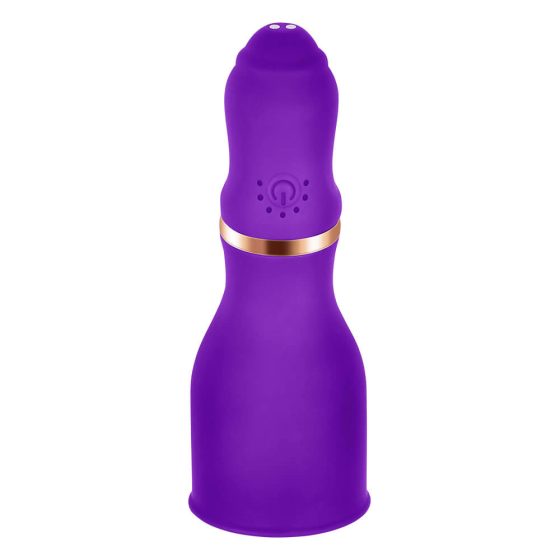 Sunfo - Battery Operated glans Vibrator (Purple)