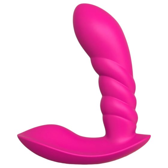 Sunfo - smart, rechargeable, waterproof wearable vibrator (pink)