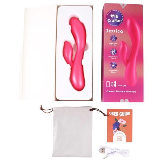 LP Jessica - Smart, Waterproof Clitoral Vibrator (Pink)