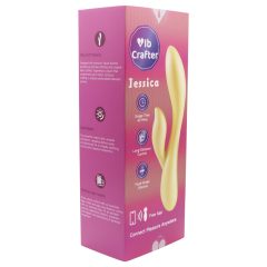   LP Jessica - Smart, Waterproof Clitoral Vibrator with Arm (Pastel Yellow)