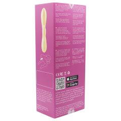   LP Jessica - Smart, Waterproof Clitoral Vibrator with Arm (Pastel Yellow)