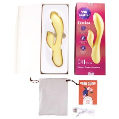   LP Jessica - Smart, Waterproof Clitoral Vibrator with Arm (Pastel Yellow)