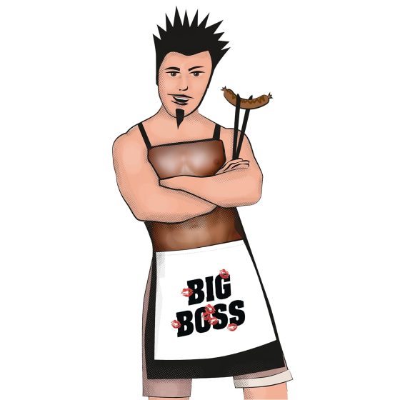 CHEFCOCK - BIG BOSS Funny Apron