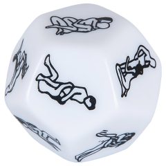 12-Sided Love Dice - White