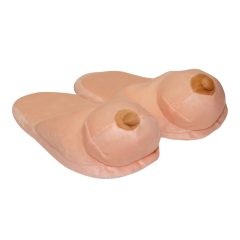 Plush Slippers - Breast Shaped