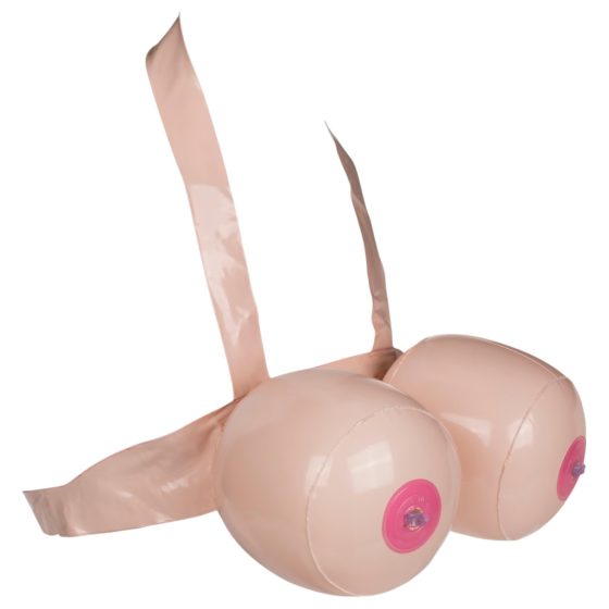 Boob Battle - inflatable strap-on boob fight (natural)