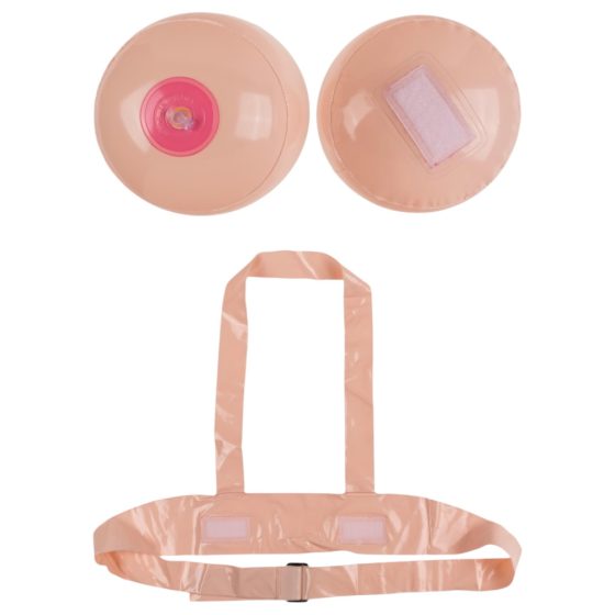 Boob Battle - inflatable strap-on boob fight (natural)