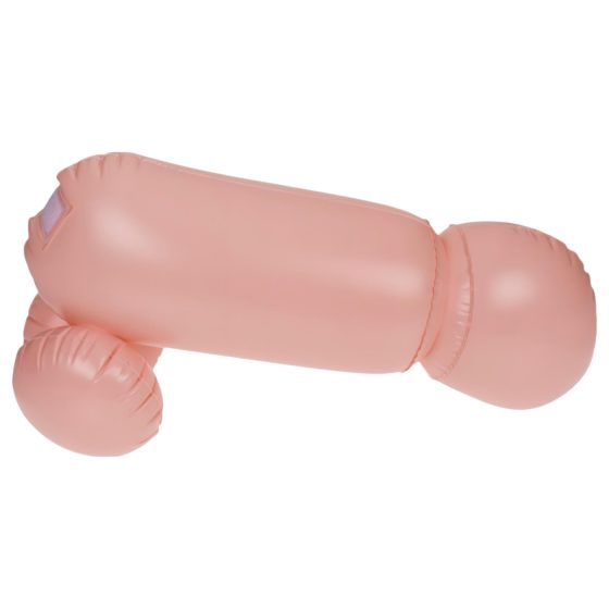 Cock Fighting - Inflatable Strap-On Penis (Natural)