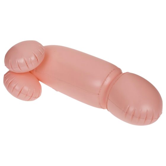 Cock Fighting - Inflatable Strap-On Penis Battle (Natural)