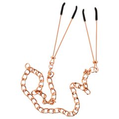 / Magic Shiver Nipple Clamps with Chain - Eco Packaging