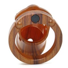 CB-6000 - Luxury Wooden Chastity Cage with Lock