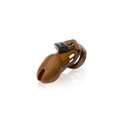 CB-6000 - Luxury Wooden Chastity Cage with Lock