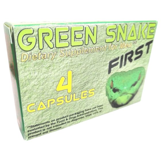 Green Snake First - Male Supplement Capsules (4pcs)