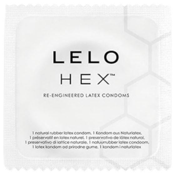 LELO Hex Original - luxury condom (1pc)