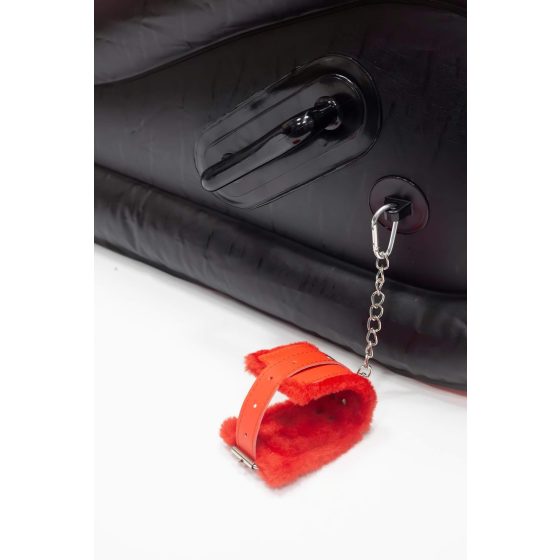 Inflatable BDSM Furniture - Large (Red) with Cuffs