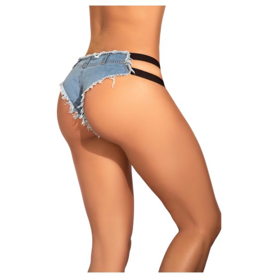 Micro Mini Denim Shorts